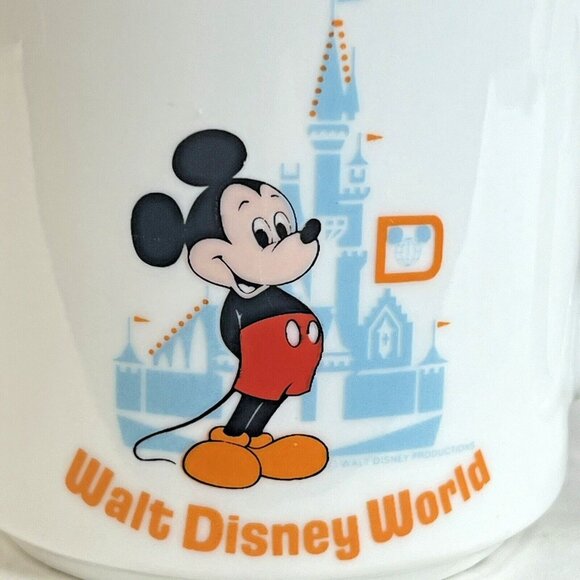 Walt Disney World Mickey Mouse Mug Cinderella Castle Disney Productions Japan - Picture 2 of 8